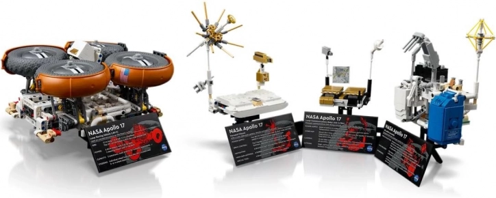 Trois modules d’équipement avec instruments scientifiques