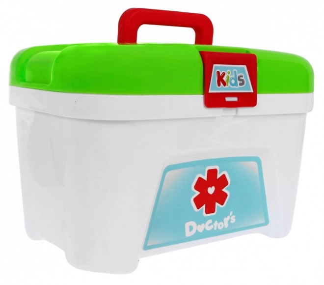 Cabinet médical portable pour enfants 3+ Valise + table + 2 types de chariots + accessoires