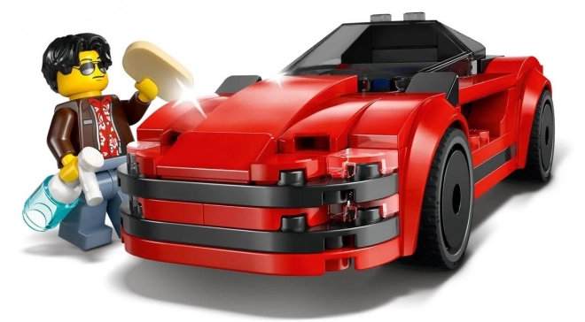 Voiture de sport LEGO City Voiture de sport rouge