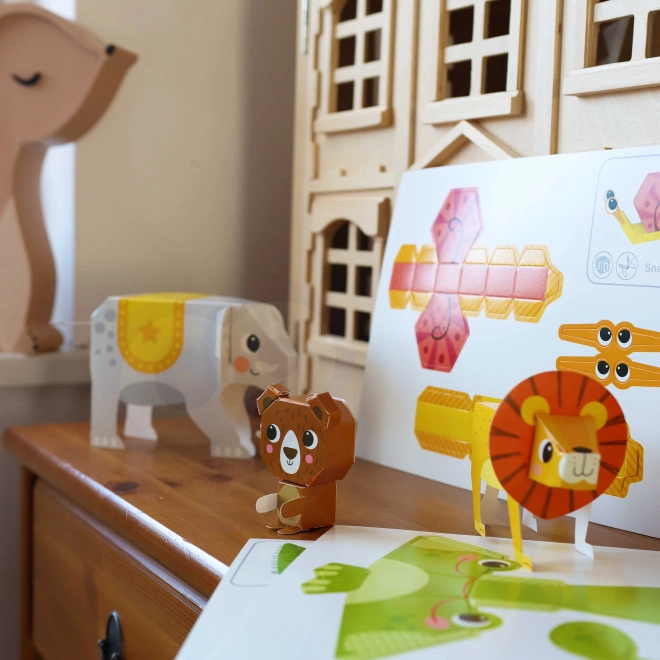 Woopie art&fun kit créatif origami 3D animaux