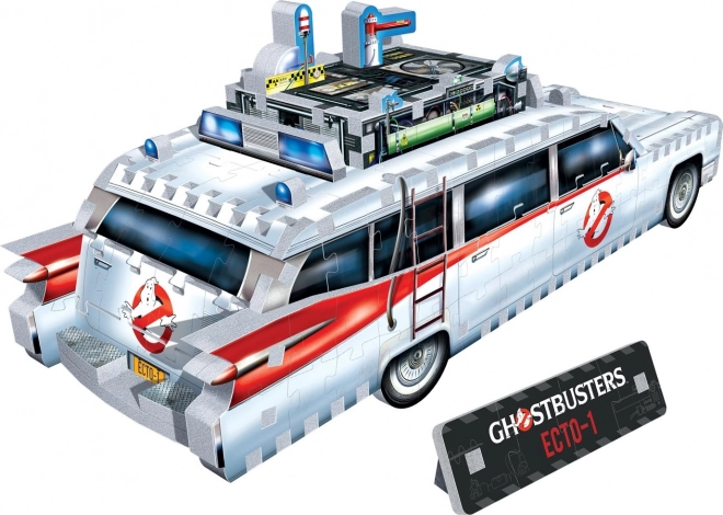 Puzzle 3D Wrebbit Chasseurs de fantômes Ecto-1, 280 pièces