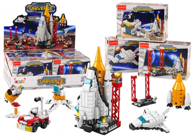 Blocs de construction Cosmos Véhicule Spatial Fusée MIX