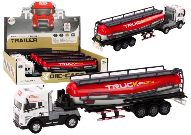 Camion avec remorque Citerne 1:24 Lumières pour camions Son