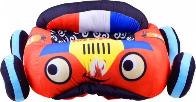 Design ludique de camion de pompiers