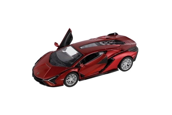 Auto Kinsmart Lamborghini Sián FKP 37 métal/plastique 13cm mixte couleurs