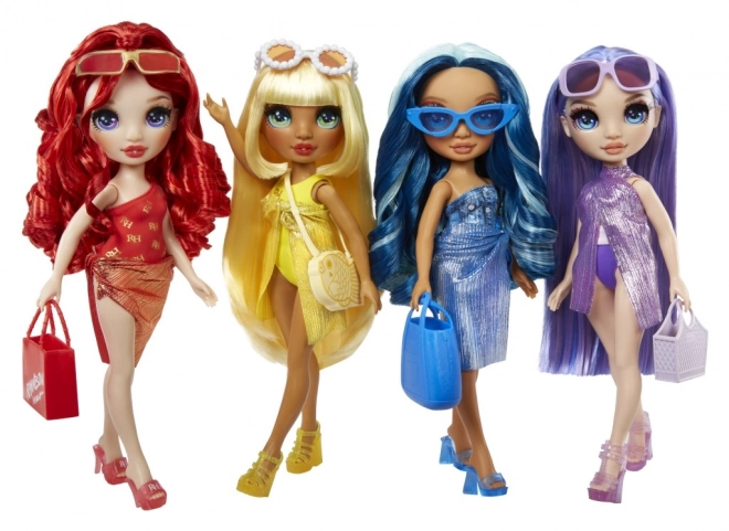 Poupée de Mode Rainbow High en maillot de bain - Violet Willow