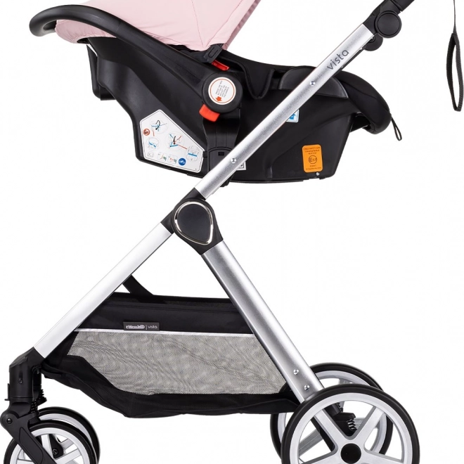 Poussette Chipolino Vista 2v1 Marshmallow Rose