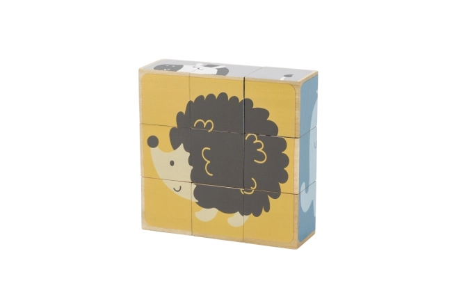 Blocs en bois 9 pcs