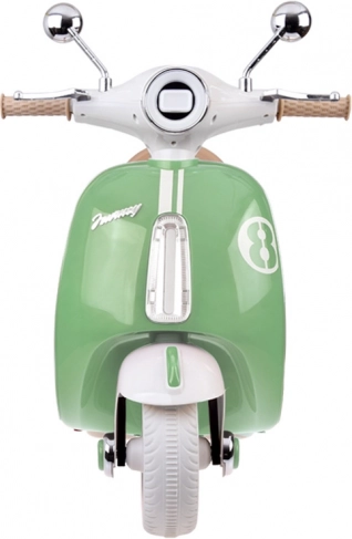 Scooter électrique classique pour enfants orange – Vert