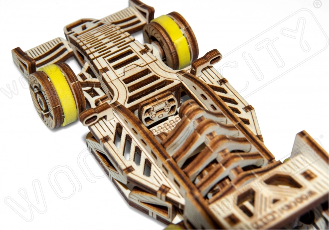 WOODEN CITY 3D puzzle Voiture de Course Bolid 108 pièces