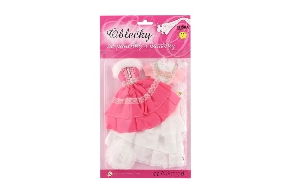 Vêtements avec accessoires pour poupées 2 pièces