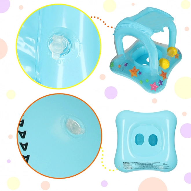 Bouée gonflable pour enfants avec toit