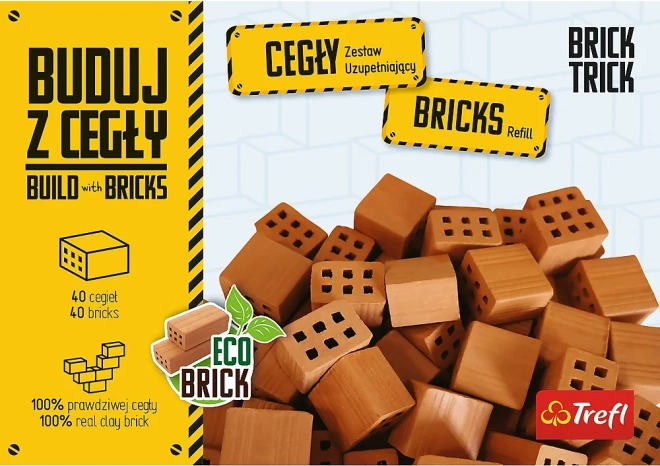 BRICK TRICK Ensemble de petites briques - 40 pièces