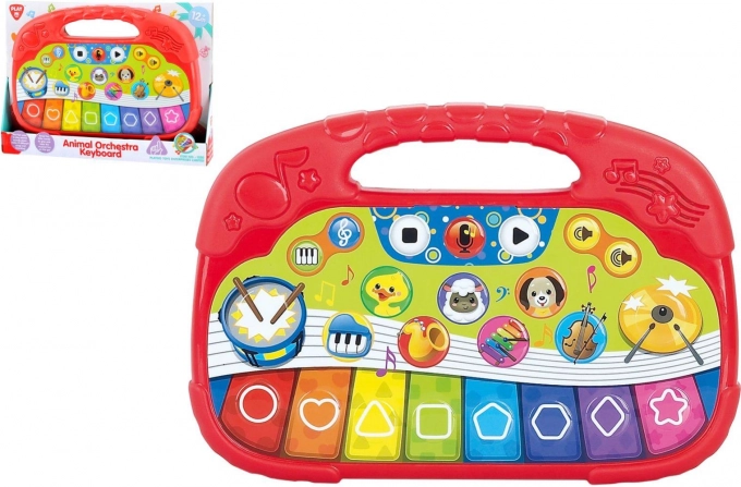 piano animaux pour tout-petits avec sons et mélodies 25 cm