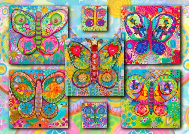 Puzzle Papillons 1000 pièces