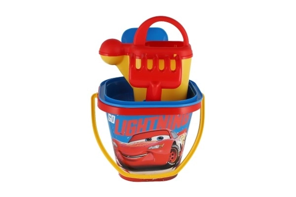Ensemble pour sable Voitures en plastique 5 pièces 26x18cm dans un filet 12m+ Wader
