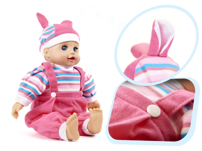 Bébé avec son - fille