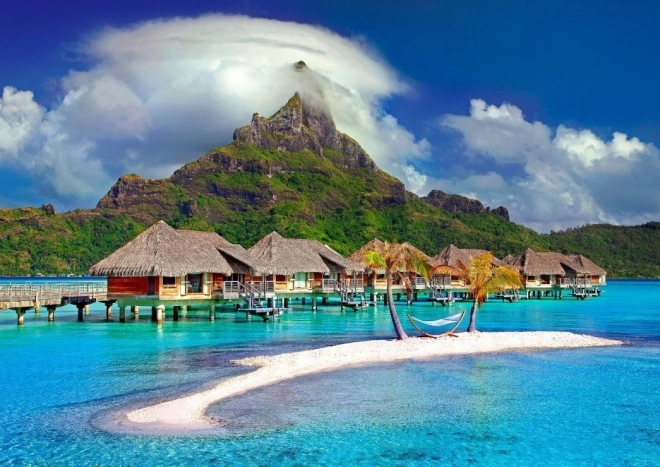 Puzzle Bora Bora, Tahiti 500 pièces