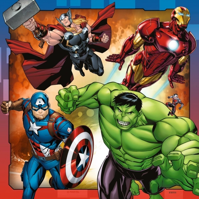 Puzzle Ravensburger Marvel Avengers 3x49 pcs