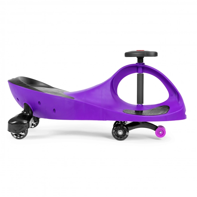 Voiturette roulante avec roues LED violettes ECOTOYS