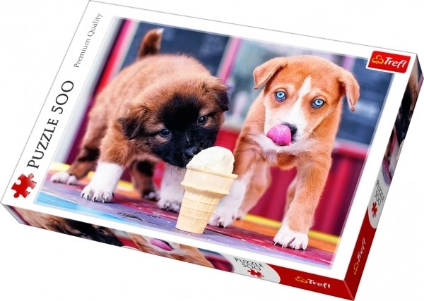 Puzzle 500 pièces - C'est l'heure de la glace par Trefl