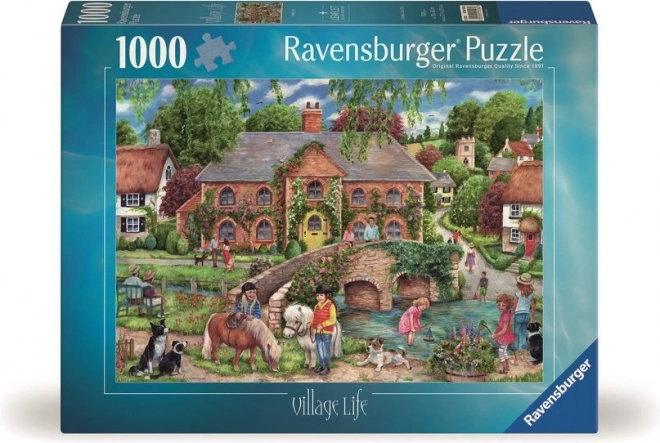 Puzzle La vie à la campagne 1000 pièces