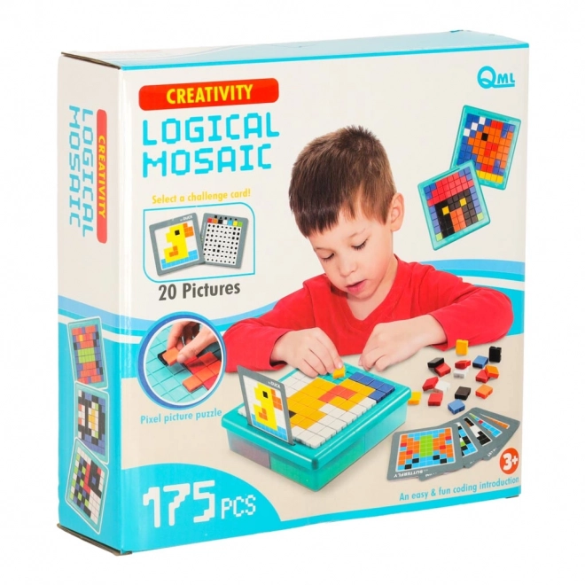 Puzzle logique créatif mosaïque de 175 pièces
