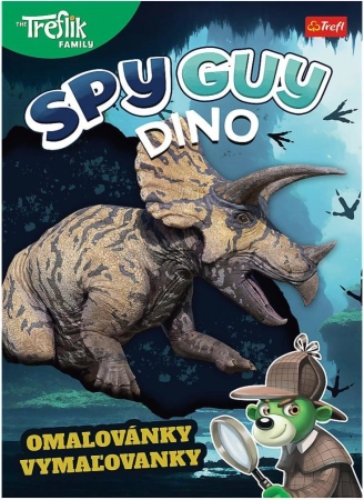 coloriages Spy Guy Dino 20 × 27,5 cm