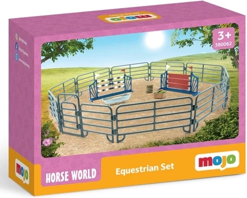 MOJO set équestre avec enclos et obstacles