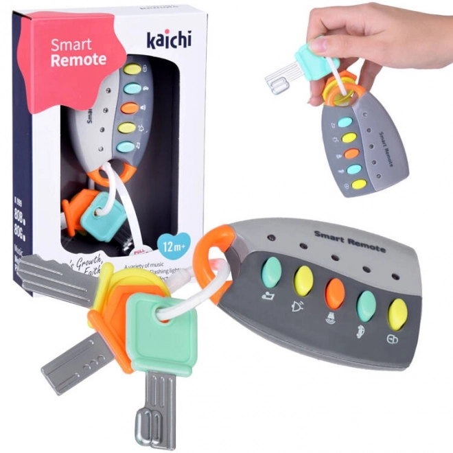 Clés interactives pour enfants avec télécommande et mélodies
