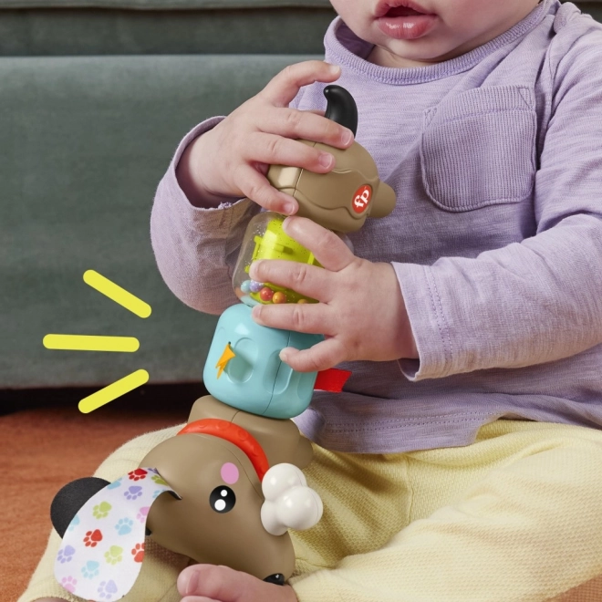 Fisher Price Teckel à cliquetis et cliquetis HTW91