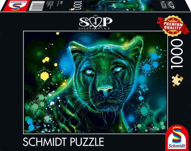Puzzle Schmidt Neon : Panthère 1000 pièces