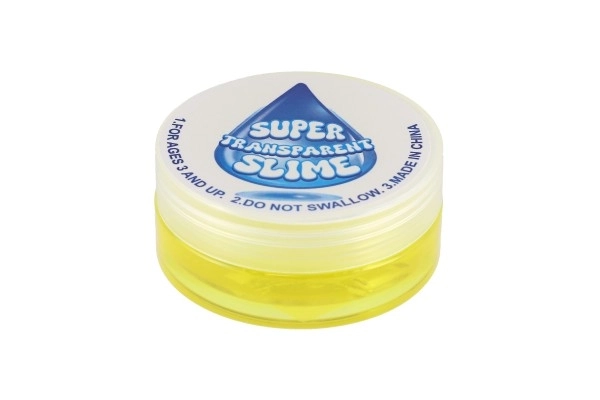 Mélange de slime super transparent aux couleurs 7 cm