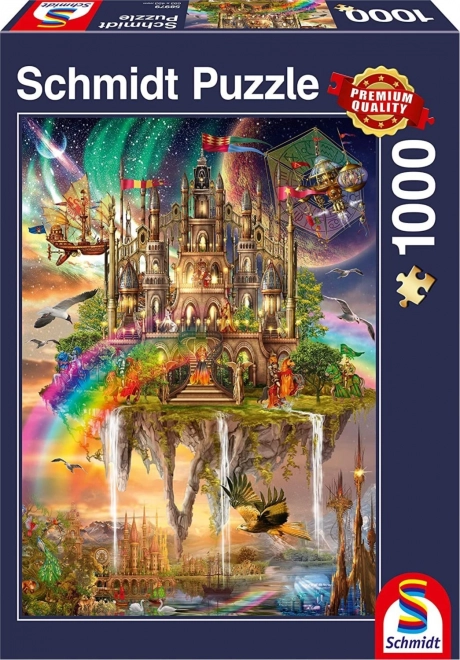 Puzzle Ville dans les nuages 1000 pièces