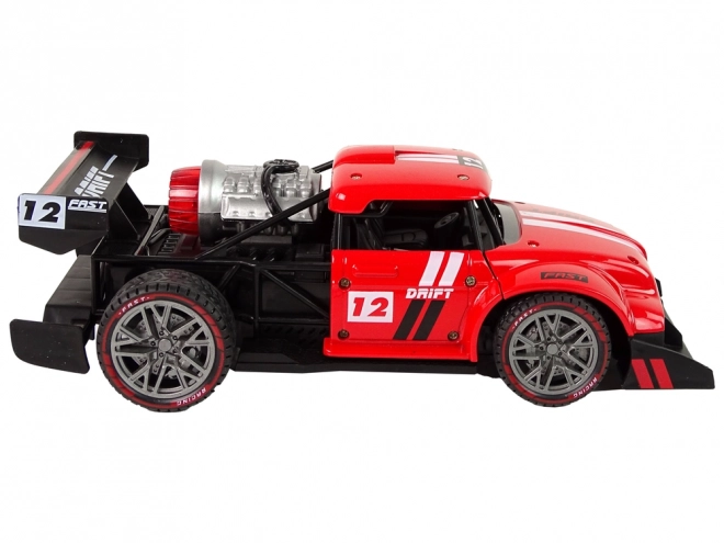 Voiture de sport télécommandée R/C 1:16 – rouge