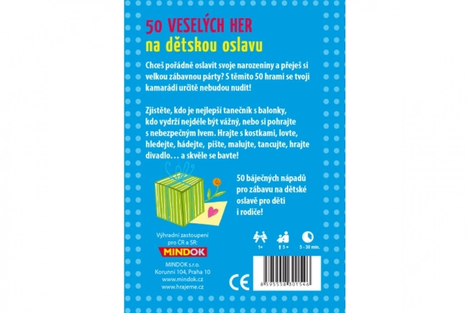 50 jeux joyeux pour une fête d'enfants