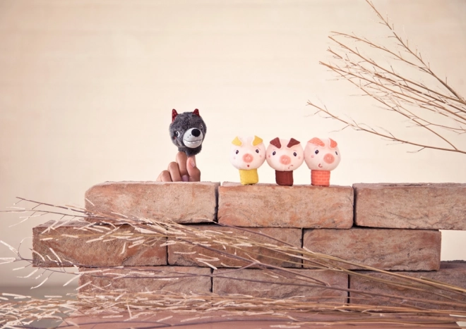 Marionnettes à doigt interactives pour raconter des histoires