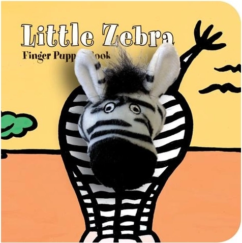 Livre-marionnette Petit zèbre