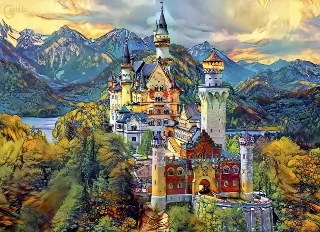 Puzzle Neuschwanstein 1000 pièces