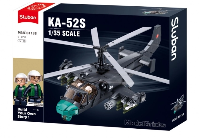 Sluban Hélicoptère de combat KA-52S M38-B1138