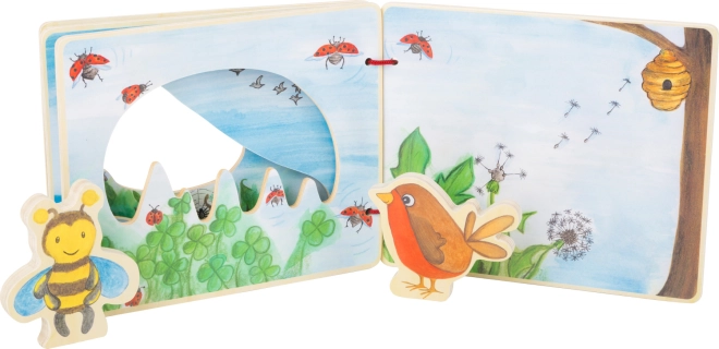 Figurines interactives abeille et oiseau