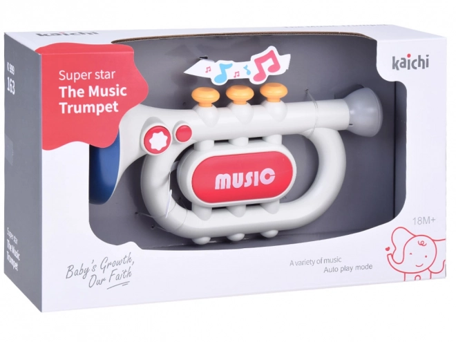 Trompette interactive pour enfants avec trois modes
