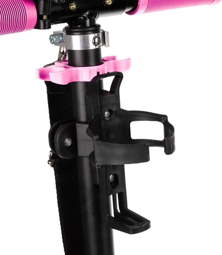 Trottinette de ville pliable pour enfants avec grandes roues (200 mm) – rose
