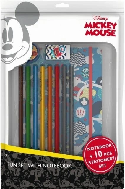 Ensemble bloc-notes Club Mickey