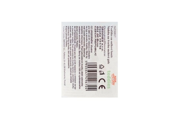 Moule à boules de neige duo plastique 16x38cm 5 couleurs 24m+