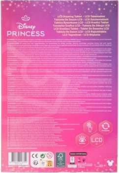 Tablette de dessin LCD 28 cm Princesses, Spidey, Stitch