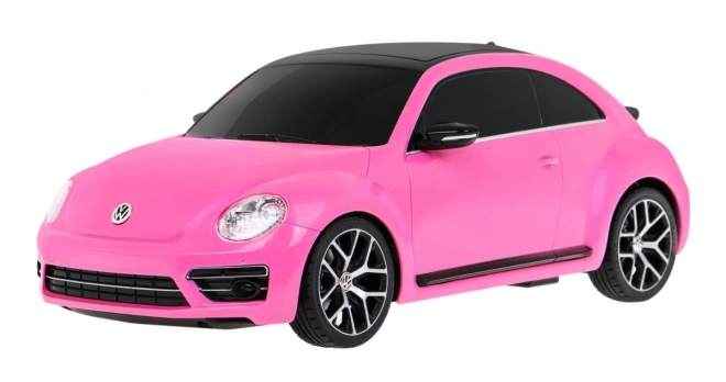 Voiture télécommandée R/C Volkswagen Beetle Rastar 1:14 rose