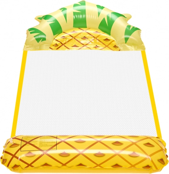 Hamac gonflable ananas pour plage et piscine