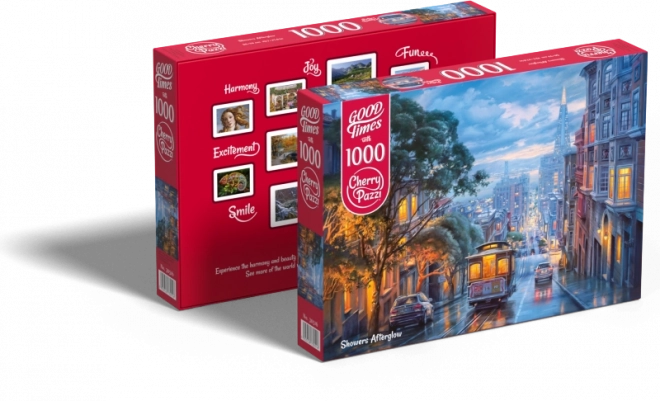 Puzzle CherryPazzi Reflets de pluie 1000 pièces
