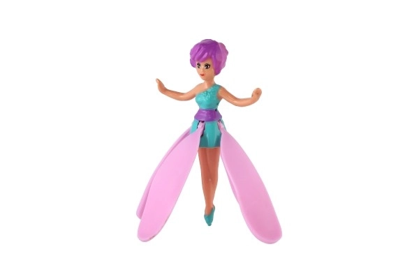 Poupée fée à ressort en plastique 17 cm dans une boîte 8x24x6cm